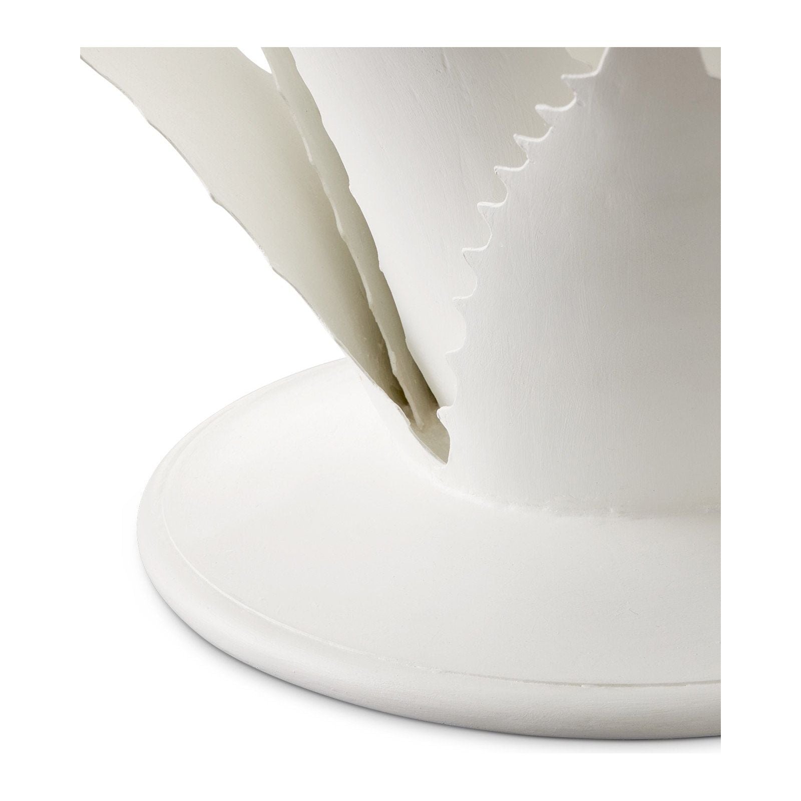 Organic Agave White Objet - Premium Home Decor for Modern Living Rooms & Bedrooms - Perfect for Boho, Minimalist & Farmhouse Style Interiors
