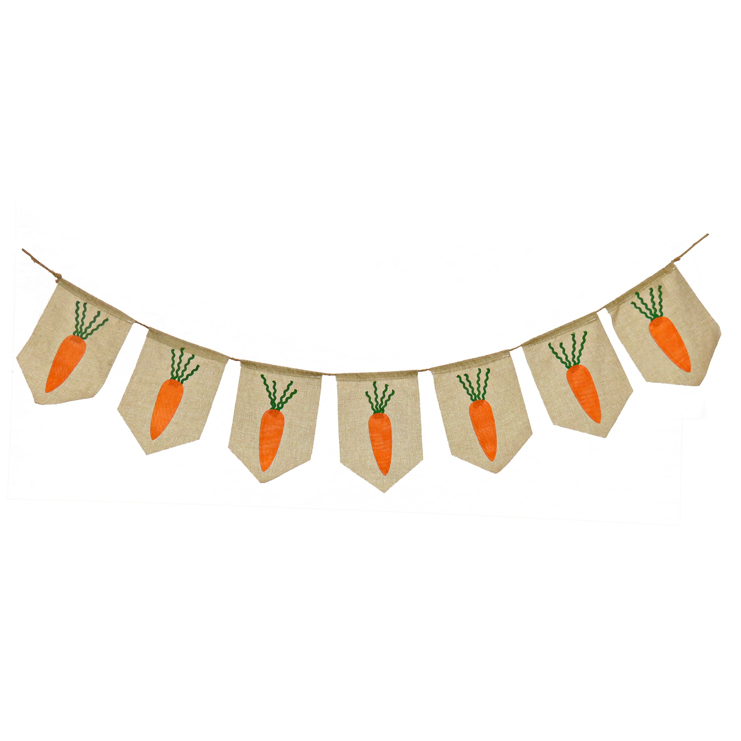 70 Inch Carrots Hanging Easter Banner Decoration - Spring Party Decor, Easter Egg Hunt, Home & Garden Holiday Decorations