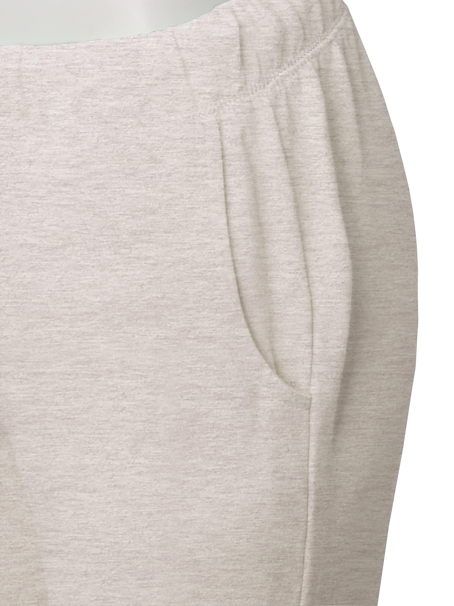 Emma Women's Lightweight French Terry Jogger Sweatpants with Track Cuff - Comfortable Running & Lounge Activewear for Yoga, Gym & Casual Wear