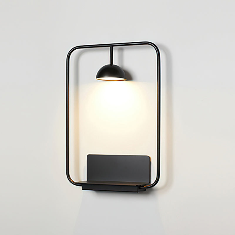 Cupolina Modern LED Wall Sconce Light Fixture - Dimmable Indoor/Outdoor Wall Lamp for Bedroom, Living Room, Hallway & Patio Lighting