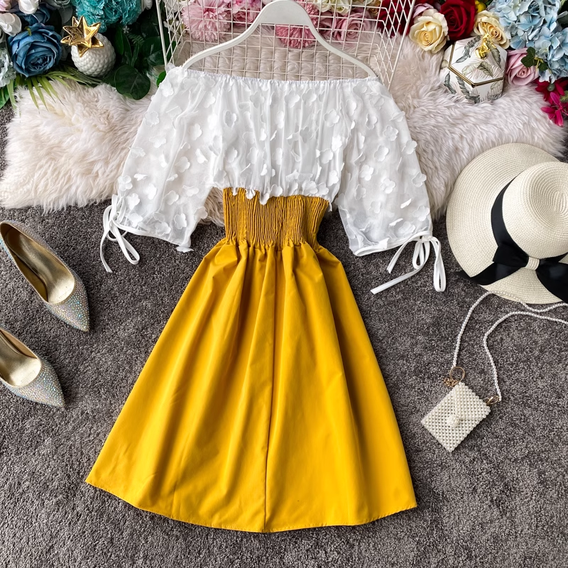 Elegant Chiffon Sheath Long Sleeve A-Line Dress for Women | Summer Fairy Dress Style 959 | Perfect for Weddings, Parties & Special Occasions