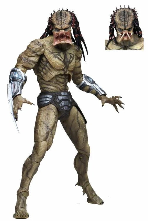 Predator Ultimate Assassin Deluxe Figure - Unarmored Version | Highly Detailed Collectible for Fans & Action Figure Enthusiasts | Perfect for Display, Cosplay, and Movie-Themed Collections