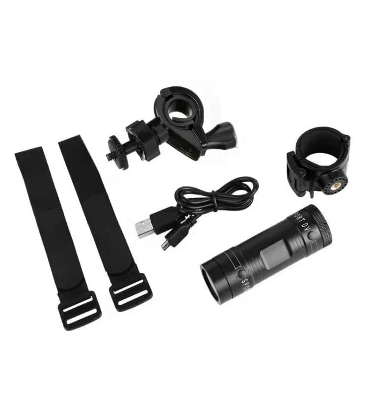 1080P Waterproof Mini Sports Action Camera - 120° Wide Angle Handlebar Mount for Bike, Motorcycle, Car - Ideal for Mountain Biking, Wilderness Adventures & Outdoor Recording