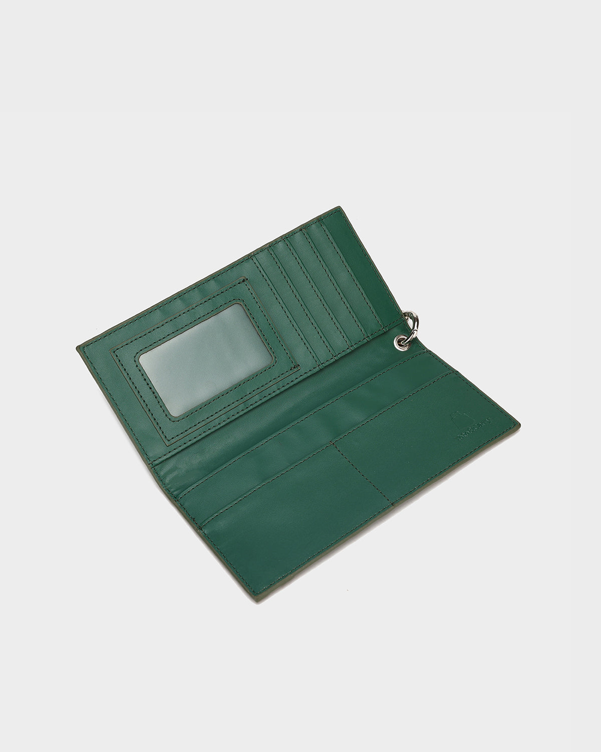 Apollo 2 Chain Wallet for Men - Genuine Leather Emerald Green Bifold Wallet with RFID Blocking | Perfect for Everyday Use, Travel & Business