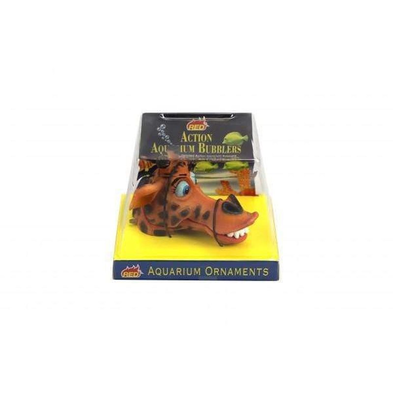 Giraffe Aquarium Air Stone Bubbler - Decorative Oxygen Pump for Fish Tank, Perfect for Small to Medium Aquariums - Ideal for Home, Office & Kids' Rooms