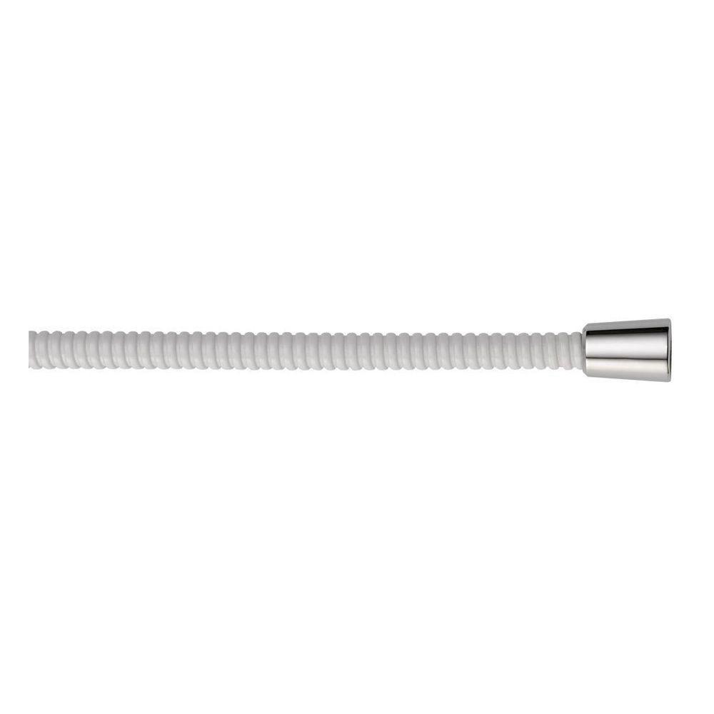 Delta 70 Inch UltraFlex Hand Shower Hose - Chrome Finish with White Ribbon (Model 561354) - Perfect for Bathroom, Spa & RV Use