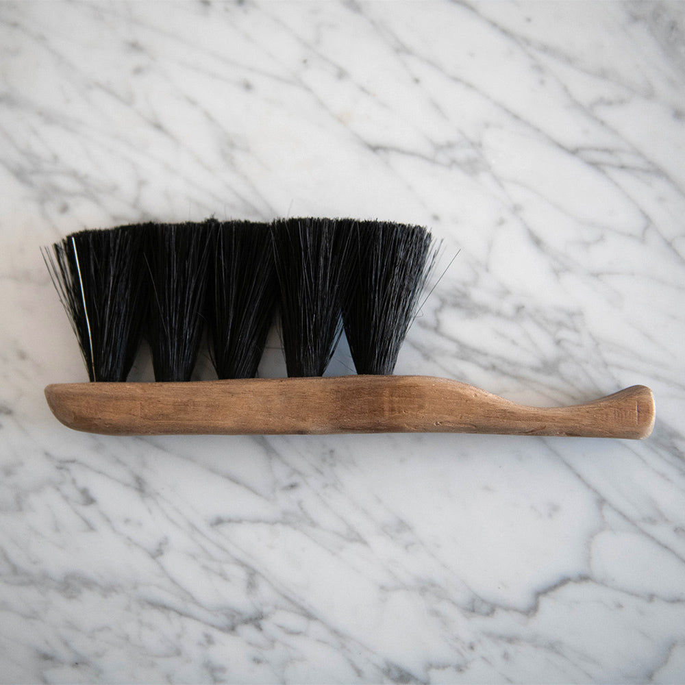 Premium Large Wooden Counter Brush - Heavy Duty Kitchen Cleaning Tool for Countertops, Stoves & Sinks - Natural Wood Handle & Durable Bristles - Model MT0927 - Perfect for Home, Restaurant & Commercial Use