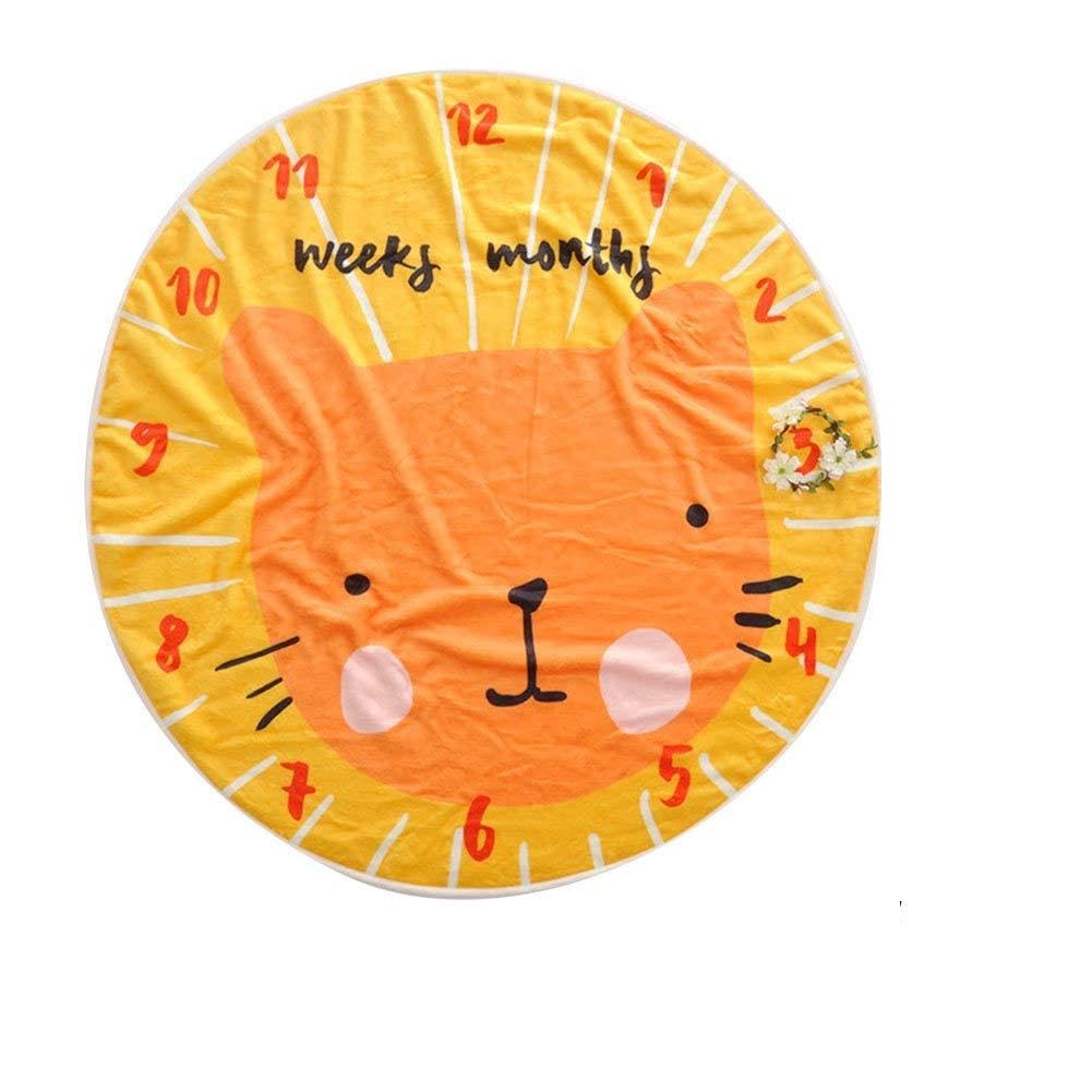 Soft Fleece Baby Milestone Blanket - 37.5