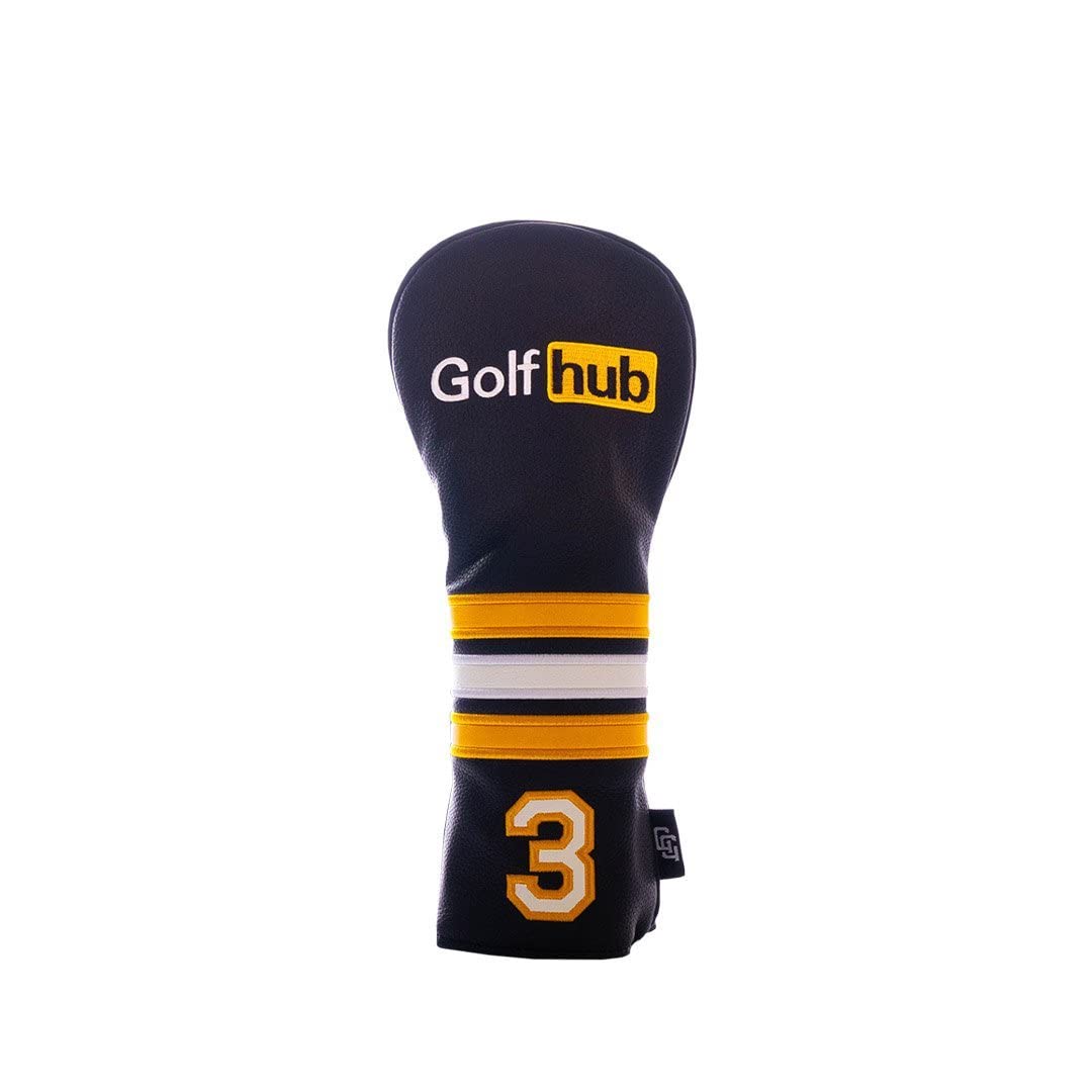 Golf Gods Premium 3 Wood Headcover - Durable Golf Club Protection for Men & Women - Perfect for Golf Bags, Tournaments & Driving Range