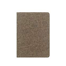 Solo New York Avenue Slim Leather Case for iPad Air - Premium Brown Protective Cover for Work, Travel & Everyday Use
