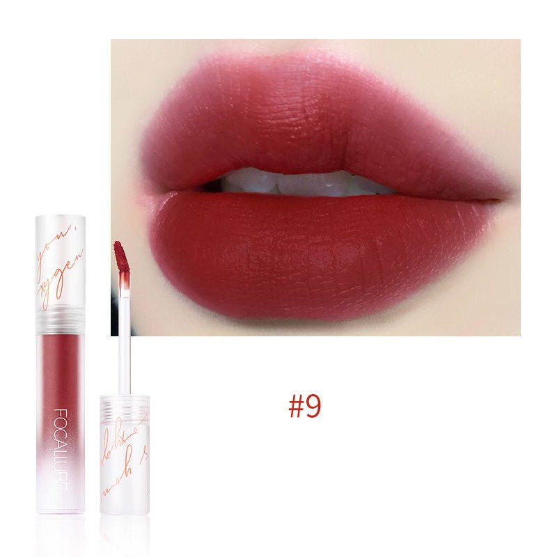 FOCALLURE Velvet Oxygen Lip Gloss - Hydrating Long Lasting Lipstick with Moisturizing Formula - Perfect for Daily Wear, Parties, and Special Occasions