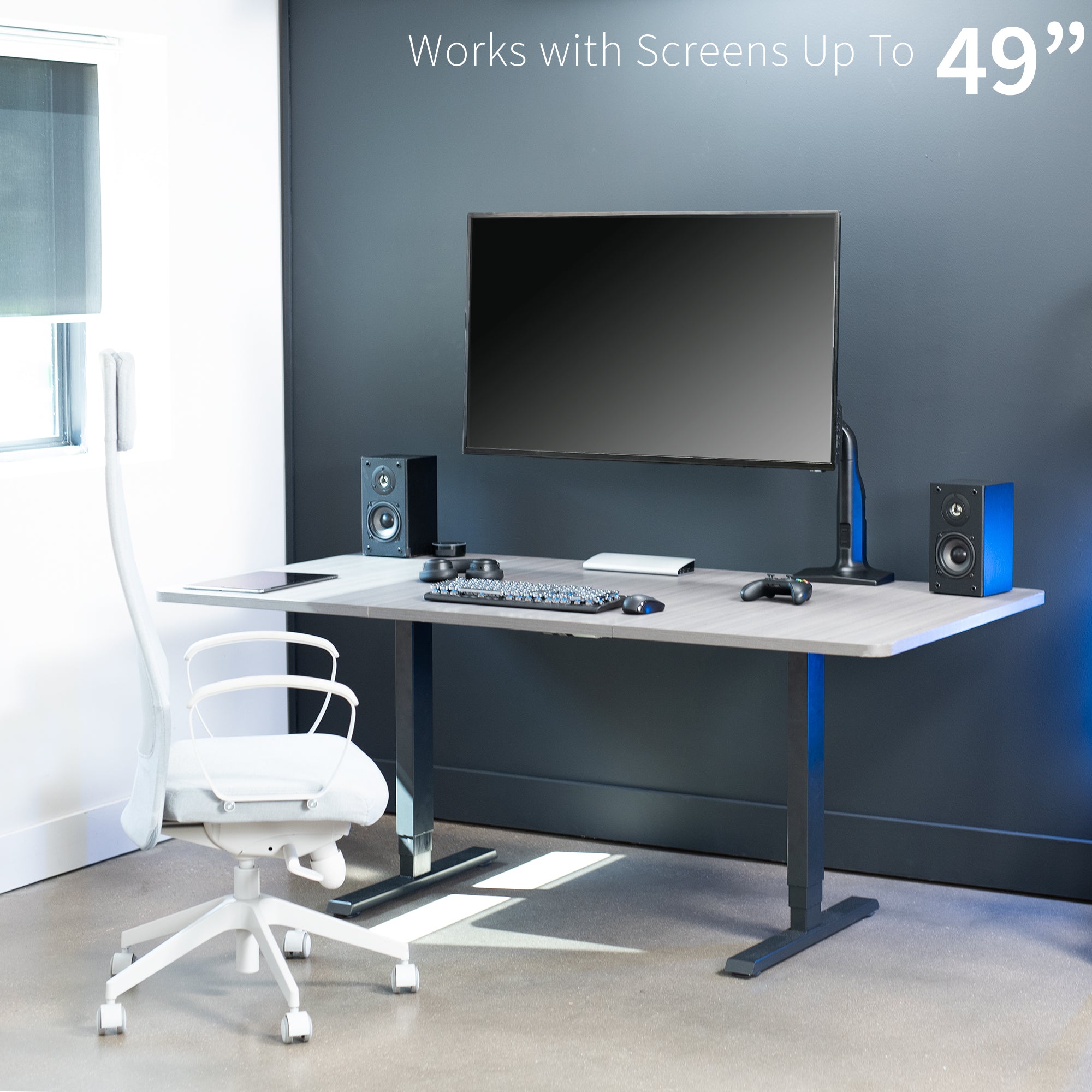 Universal Large VESA Quick Release Monitor Mount Adapter - Perfect for Home Office, Gaming Setup & Multi-Screen Workstations