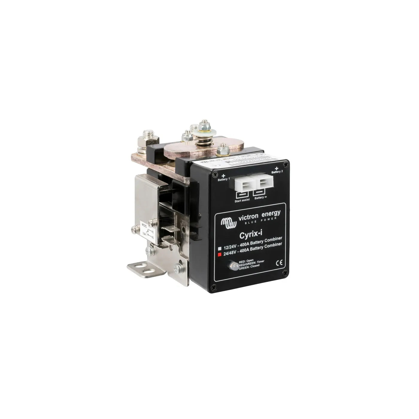 Victron Cyrix Battery Combiner - 12V/24V Automatic Charging Relay for Marine, RV & Solar Systems - Perfect for Dual Battery Setup & Power Management