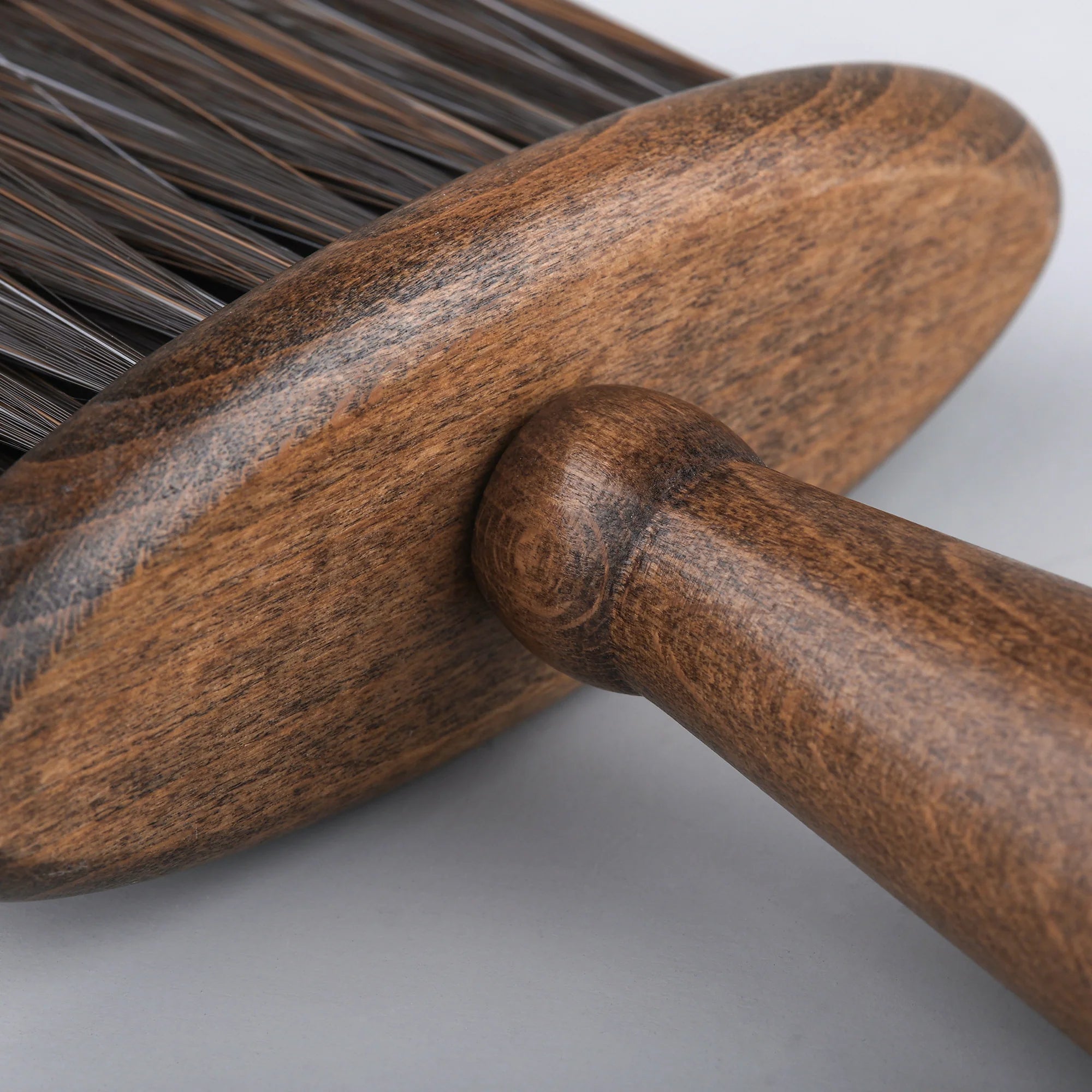 Premium Mahogany Wood Keyboard Cleaning Brush for Mechanical Keyboards - Gentle Dust Removal for Gamers, Typists & Office Use
