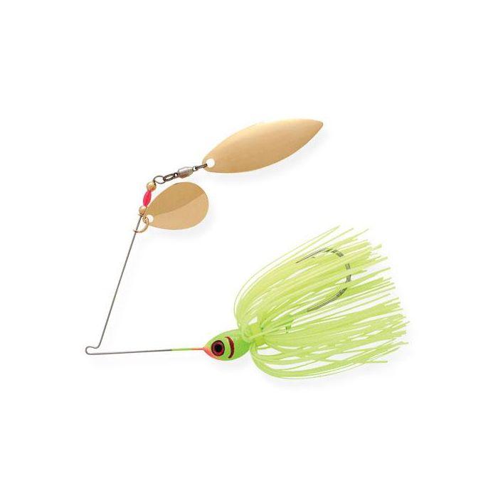 Booyah Tandem Blade Spinnerbaits - Premium Fishing Lures for Bass, Pike & Walleye - Ideal for Freshwater & Saltwater Fishing
