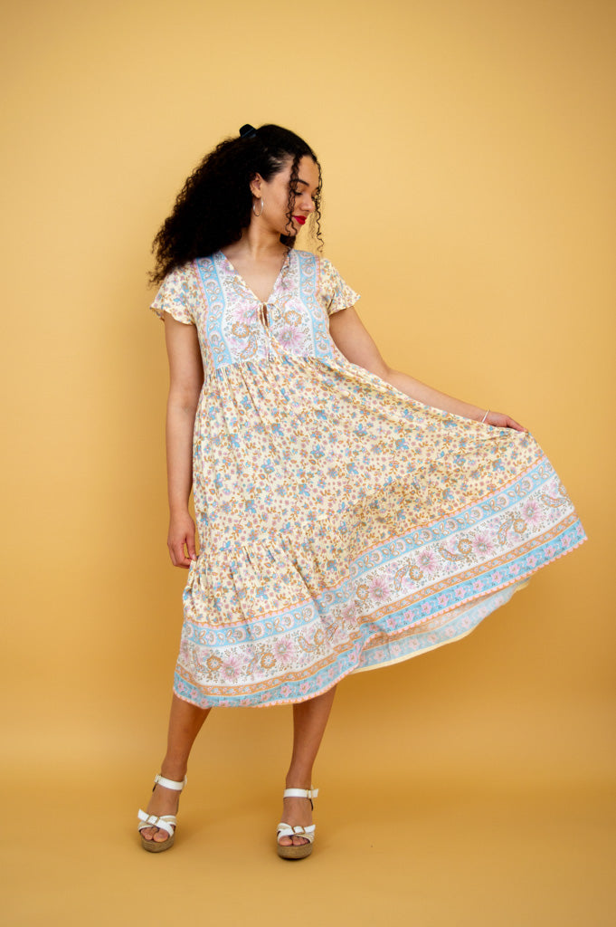 Julie Women's Casual Dress - Elegant Taupali Color, Perfect for Office Wear, Date Night & Summer Outfits