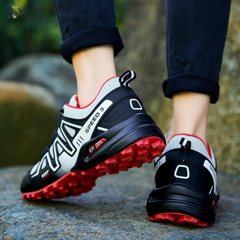 Breathable Women's Hiking Shoes - Waterproof Lightweight Non-Slip Walking Shoes for Trekking, Camping & Outdoor Activities | Comfortable Sneakers for Sports & Casual Wear