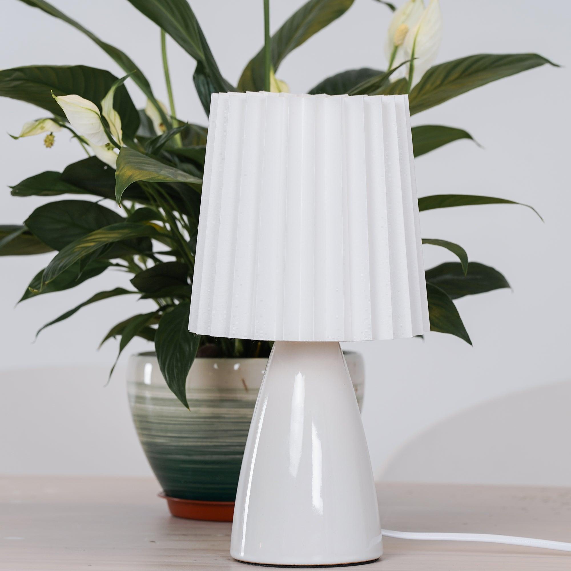 Delilah Table Lamp - Modern LED Nightstand Lamp with USB Port, Touch Control & Adjustable Brightness for Bedroom, Living Room, Office & Nursery Decor