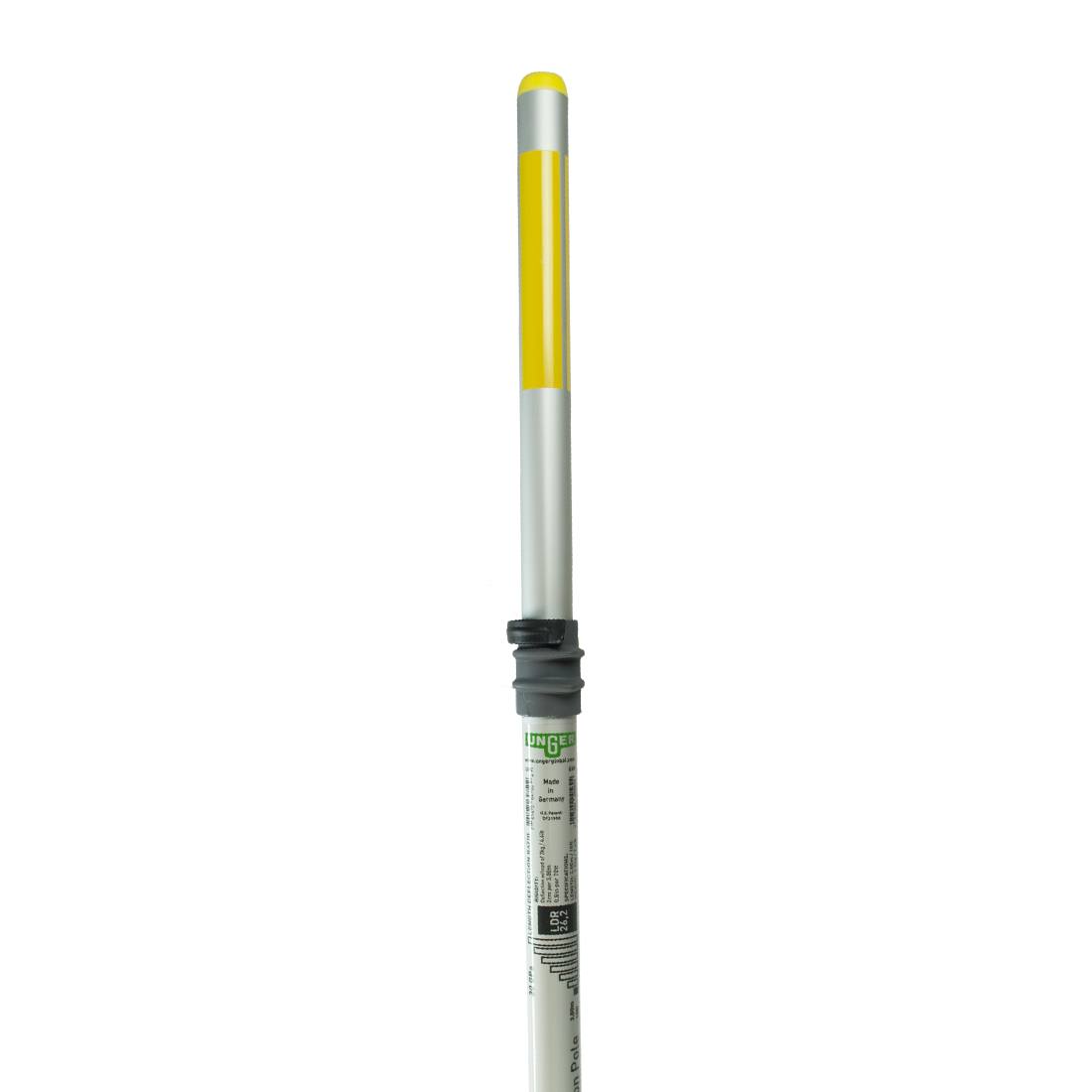 Unger nLITE 10-Foot Aluminum Extension Pole - Lightweight, Durable for Window Cleaning, Painting & Outdoor Use