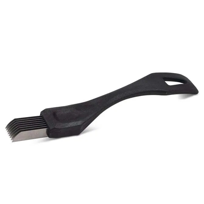 Stainless Steel Pickle Slicer - Professional Cucumber & Vegetable Cutter with Comfort Grip - Perfect for Sandwiches, Salads & Charcuterie Boards