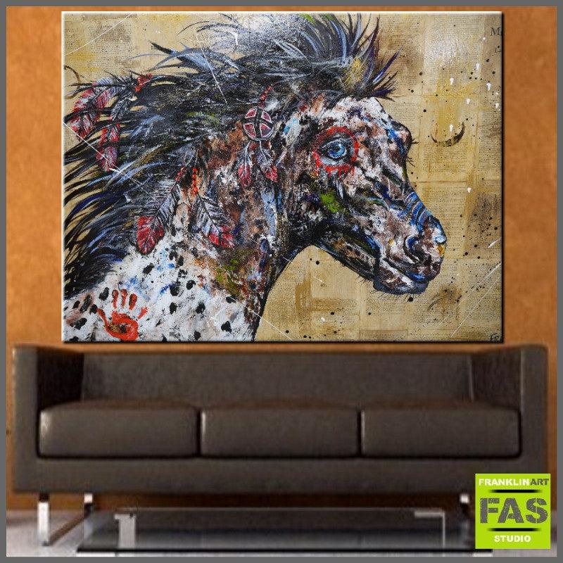 Indian Appaloosa Horse Book Club - Inspirational Reading & Collectible for Horse Lovers | Perfect for Book Clubs, Home Decor, and Western Theme Gifts