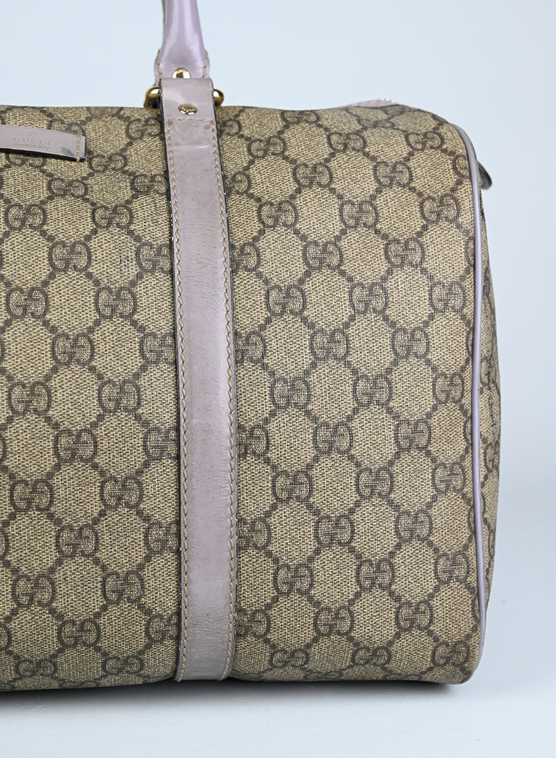 Gucci GG Monogram Bauletto Shoulder Bag in Beige - Luxury Crossbody Purse for Women, Perfect for Work, Travel & Evening Events