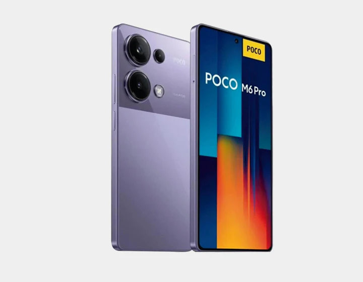 Xiaomi Poco M6 Pro 4G Smartphone - 512GB ROM 12GB RAM Dual SIM GSM Unlocked (Purple) | Perfect for Gaming, Streaming & Productivity