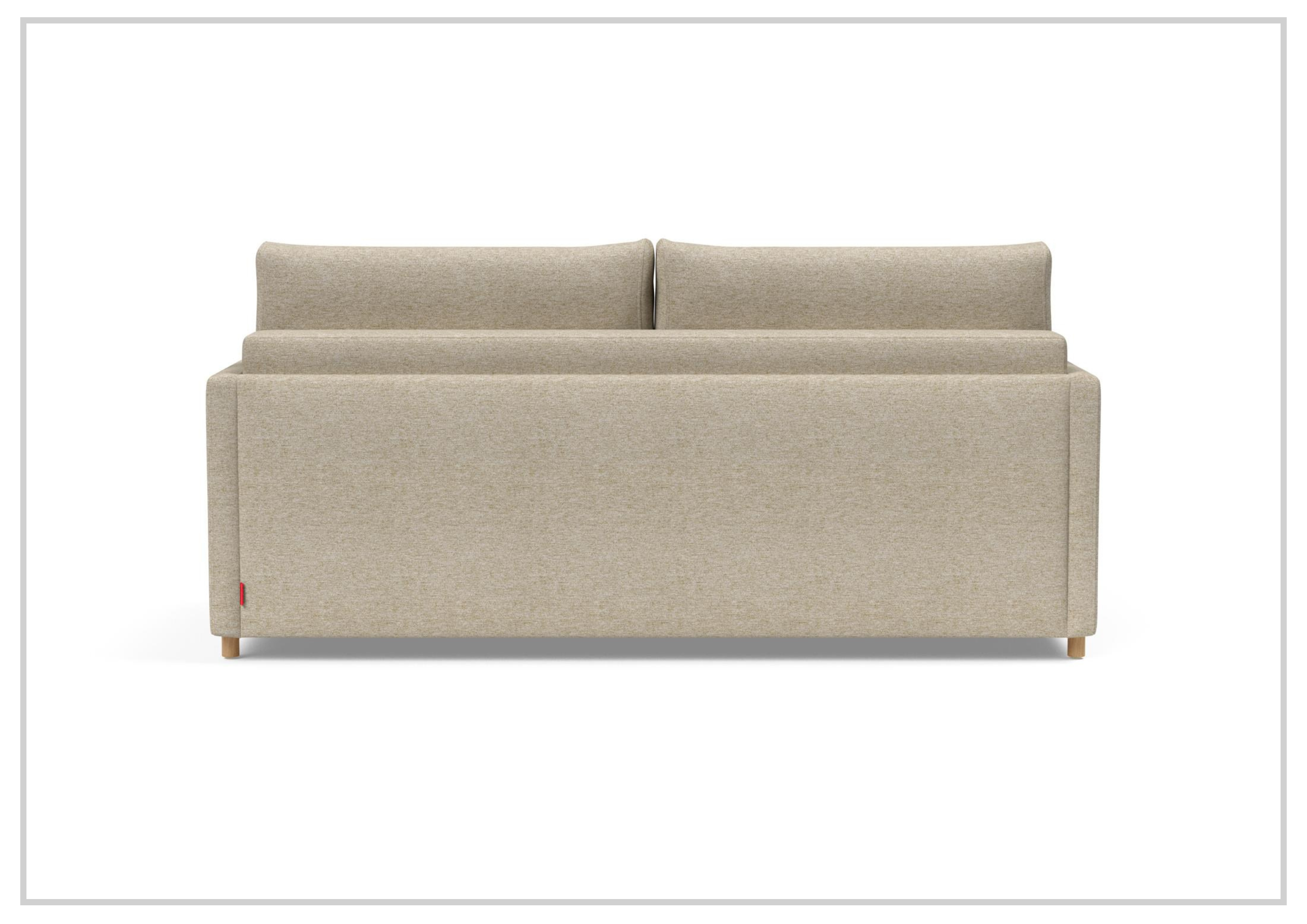 Innovation Living Neah Fabric 2-Seater King Size Sleeper Sofa Bed - Convertible Comfort for Small Spaces & Guest Rooms