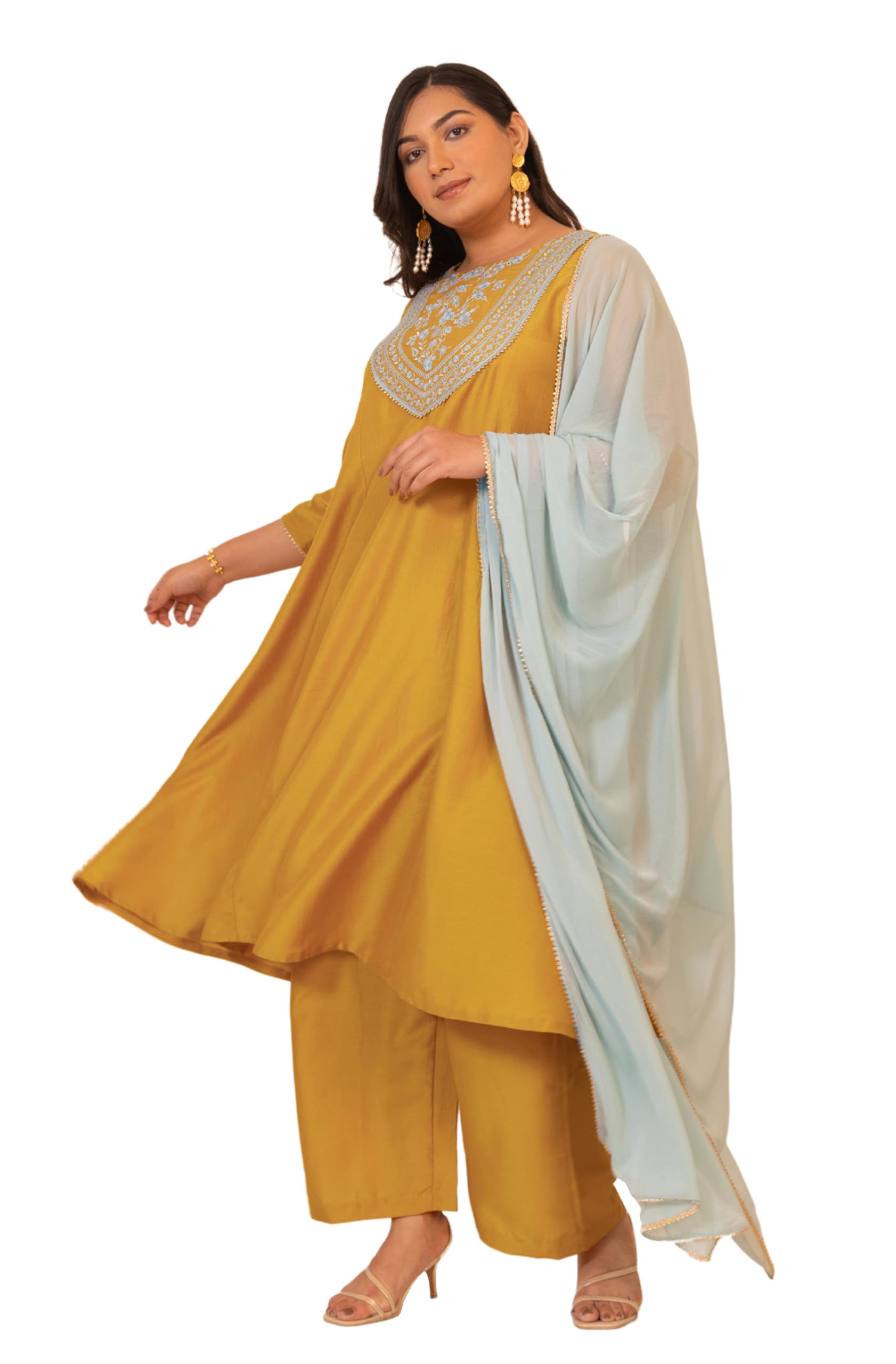 Stylish Indian Plus Size Dresses for Women - Comfortable Ethnic Fashion for Weddings, Parties & Special Occasions