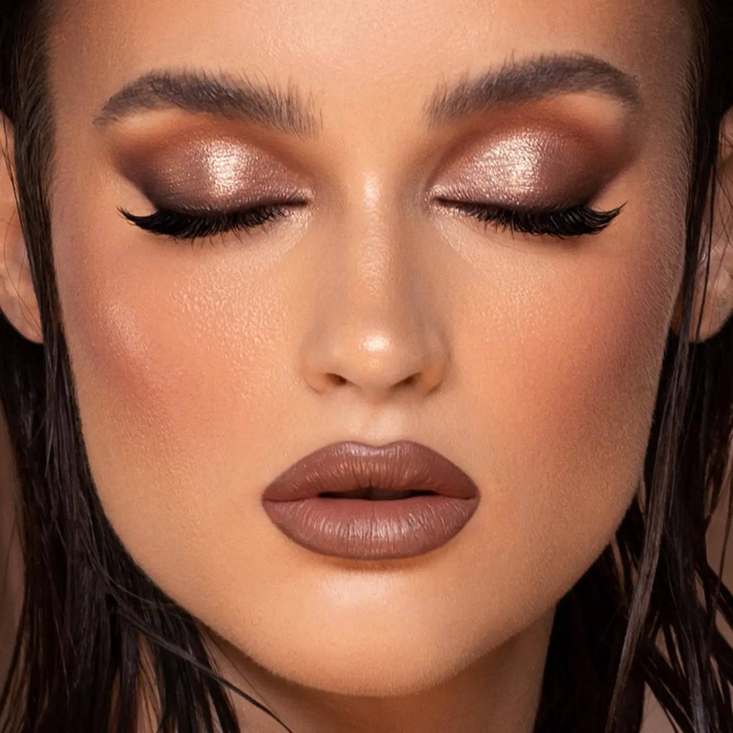 GLAM FACE PALETTE - Professional Makeup Eyeshadow & Blush Palette for Contouring, Highlighting - Perfect for Party, Wedding & Everyday Makeup Looks