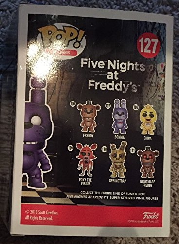 Funko Pop! Five Nights at Freddy's Shadow Bonnie Exclusive Vinyl Figure - Target Exclusive Collectible for Horror Game Fans & Decor