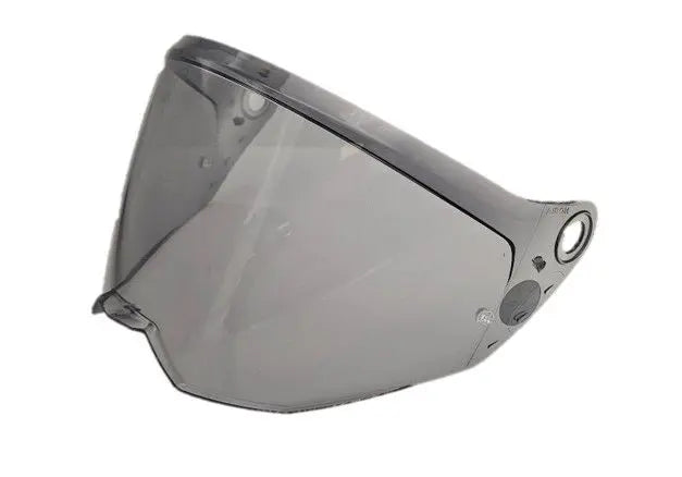 Airoh Commander 2 Helmet Visor Light Smoke - Motorcycle Visor Replacement for Off-Road & Street Riding - UV Protection & Anti-Fog Lens