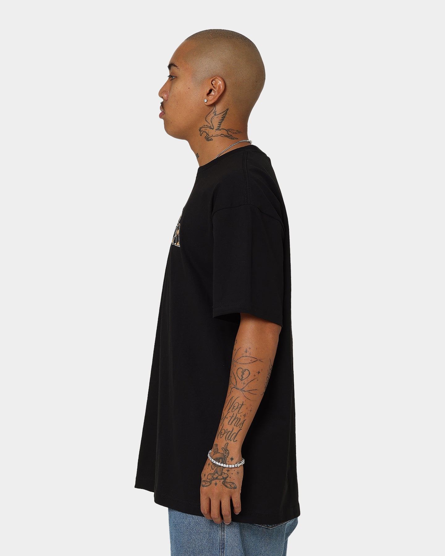 American Thrift X Coming To America Movie T-Shirt - Black Cotton Tee - Perfect for Movie Fans, Cosplay & Casual Wear