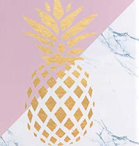 010 Marble Gold Pinapple