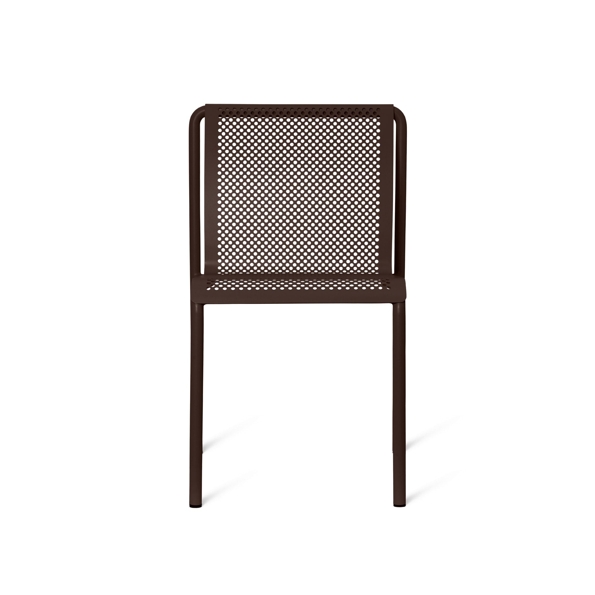 FERM LIVING Dapple Chair - Dark Chocolate Brown Modern Accent Chair for Living Room, Bedroom, or Office | Scandinavian Design Lounge Seating with Textured Fabric