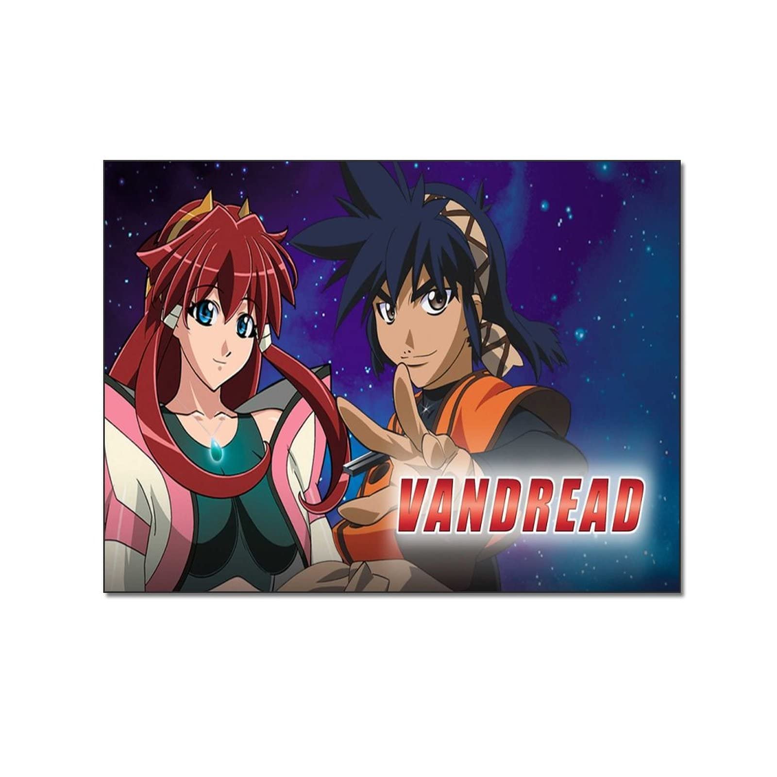 Anime Galaxy Adventure Wars Canvas Print - High-Quality Oil Painting Style Poster for Wall Decor (20x26inch/51x66cm) - Perfect for Living Room & Bedroom Art