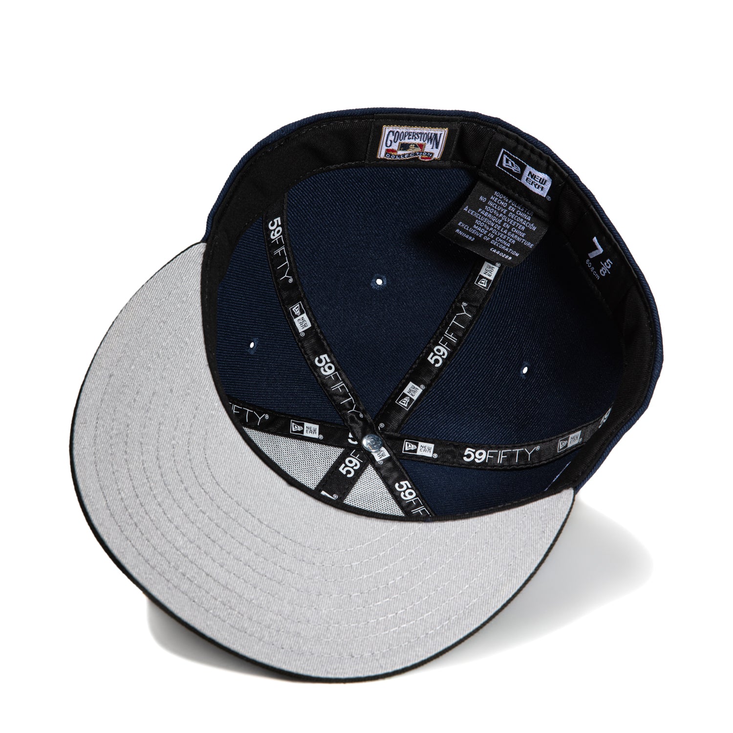 New Era 59Fifty Los Angeles Dodgers 50th Anniversary Patch Snapback Hat - Navy & Black Baseball Cap for Men & Women - Perfect for Games, Fan Gear & Streetwear Fashion