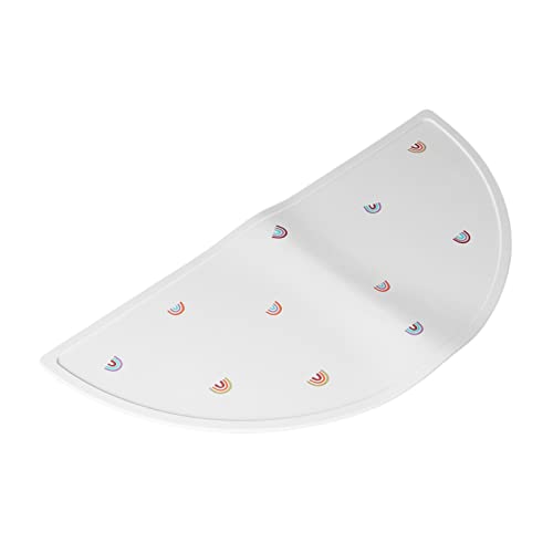 Durable Kids Silicone Placemat - Food Grade, Non-Slip Rainbow Design for Toddlers & Children | Perfect for Dining, Travel & Mess-Free Meals