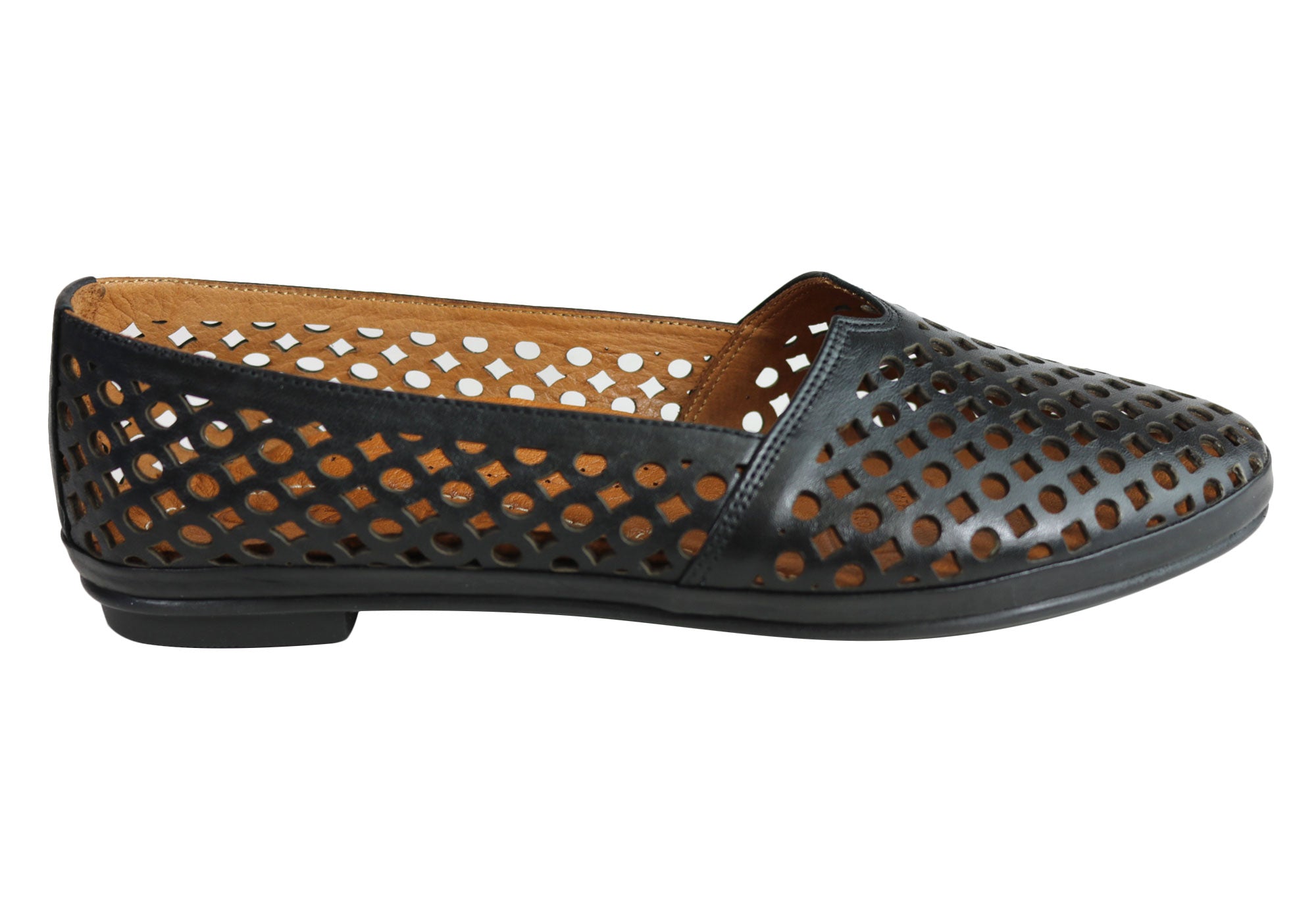 Orizonte Aria Women's Comfortable Soft Leather Flat Shoes - European Style for Casual Wear, Office & Travel