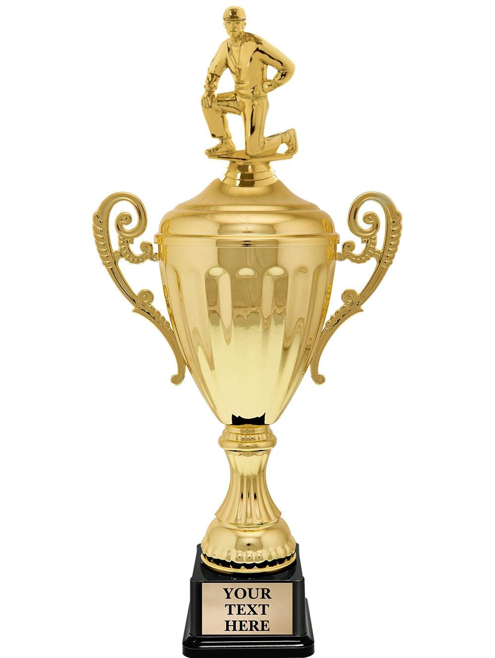 Coach Trophies - 15 Inch Gold Metal Cup Award for Coaching Excellence | Perfect for Sports Awards, Achievement Recognition & Team Motivation