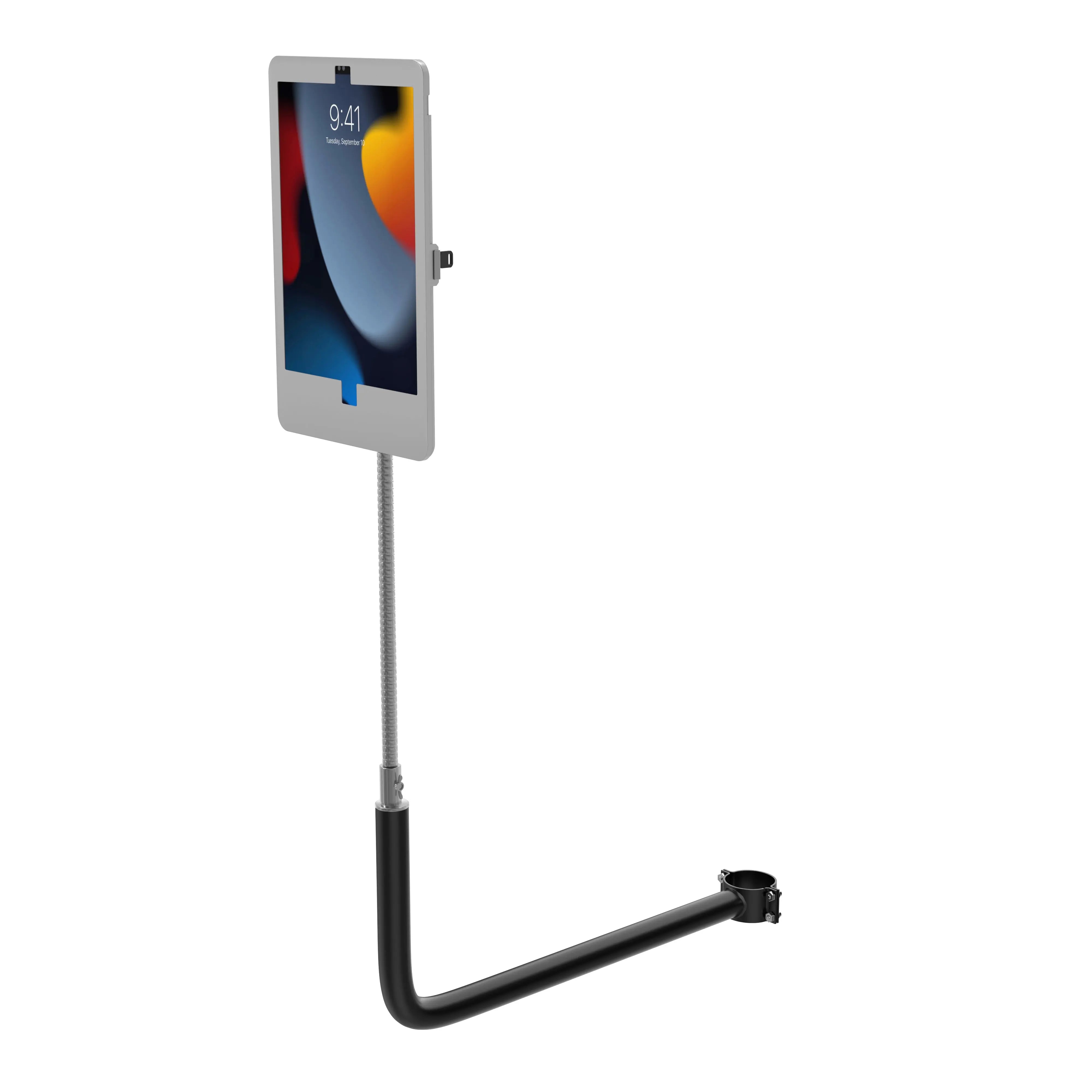 Ergonomic Gooseneck Tablet Holder with Clamp - Adjustable Phone & iPad Stand for Desk, Bed, Sofa - Perfect for Reading, Watching Videos & Video Calls