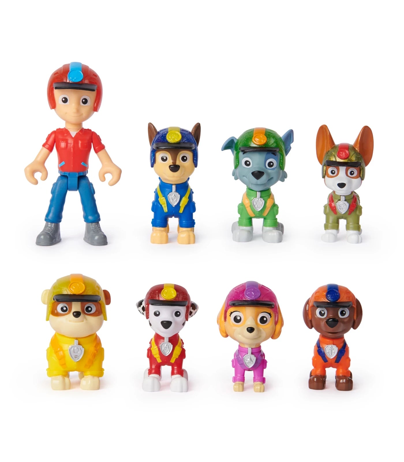 PAW PATROL JUNGLE PUPS Action Figure Toy Set - 6 Pack with Chase, Marshall, Skye & More | Perfect Gift for Kids Birthday & Christmas | Adventure Play & Collectible Fun