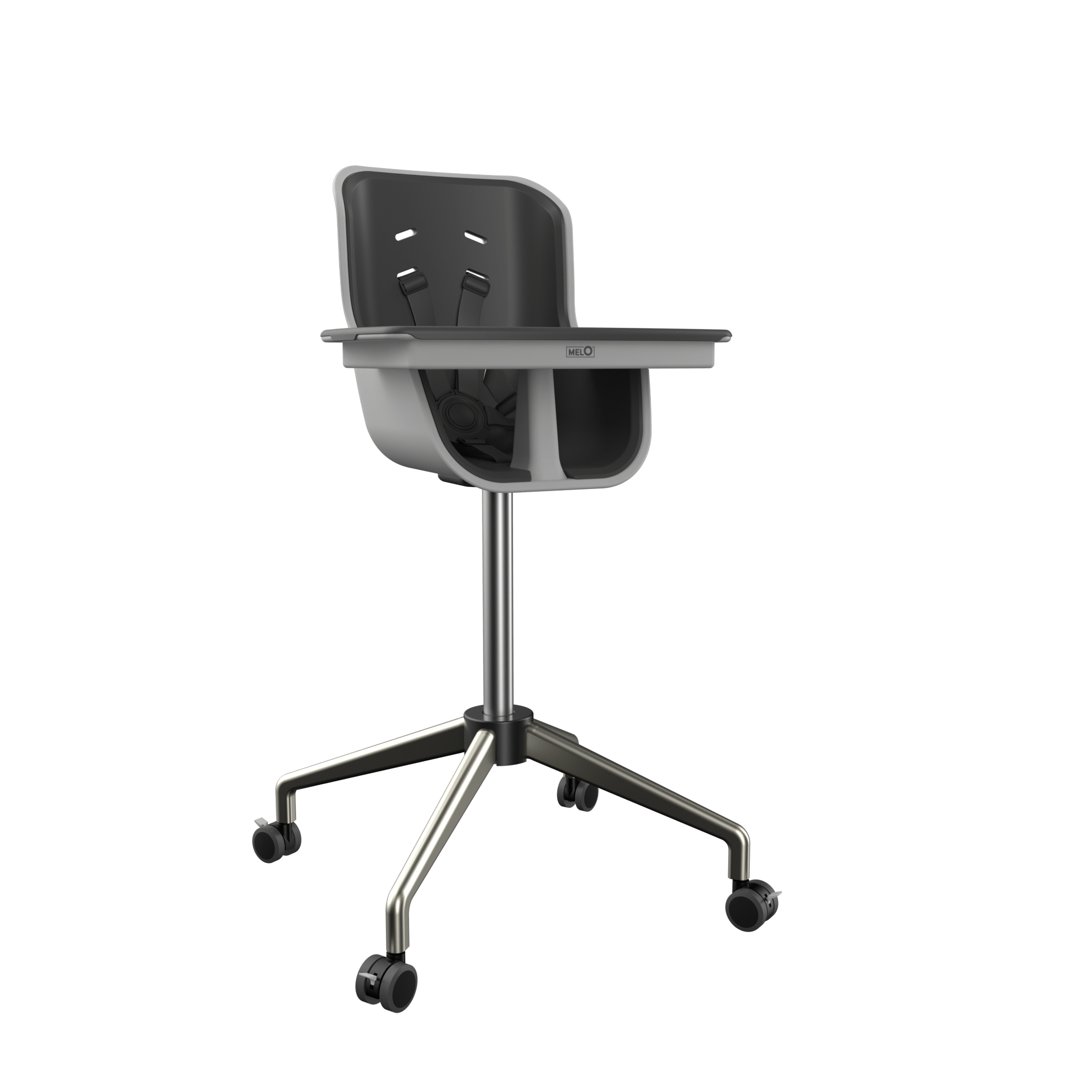 Melo Revel+ High Chair for Babies & Toddlers - Adjustable Height, Easy to Clean, Safe & Comfortable Baby Feeding Chair - Perfect for Dining, Snacking & Playtime at Home