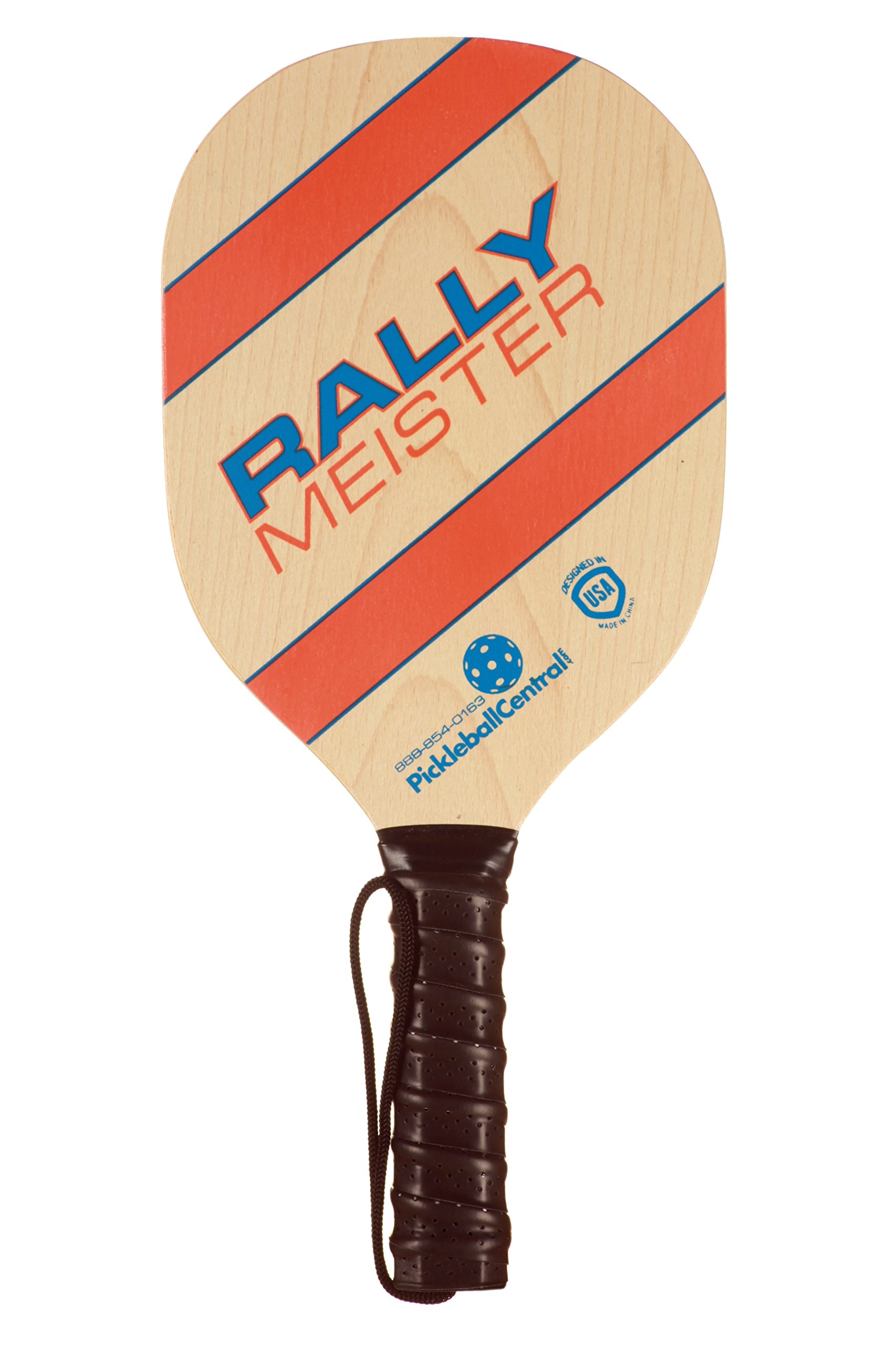 Rally Meister Complete Beginner Pickleball Set with Portable Net - Includes 4 Paddles, 4 Balls, Drawstring Bag, Rules Guide & Line Chalk | Perfect for Backyard, Park & Indoor Court Play | Starter Kit for New Players