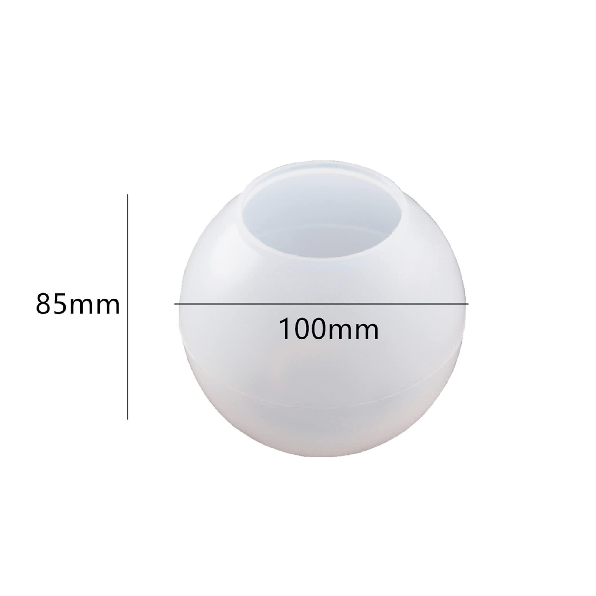 Round Silicone Molds for Resin Casting - DIY Tealight Candle Holder Molds, Epoxy Resin Candlestick Molds for Jewelry Box, Trinket Container & Candy Box - Perfect for Home Table Decorations & Craft Projects (Round Shape)