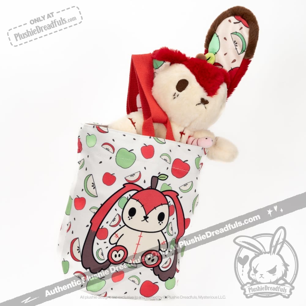 Plushie Dreadfuls Apple Rabbit Stuffed Animal Toy - Cute Bunny Plush for Kids, Collectors & Gift Giving | Perfect for Nursery Decor, Birthday Presents & Cuddling