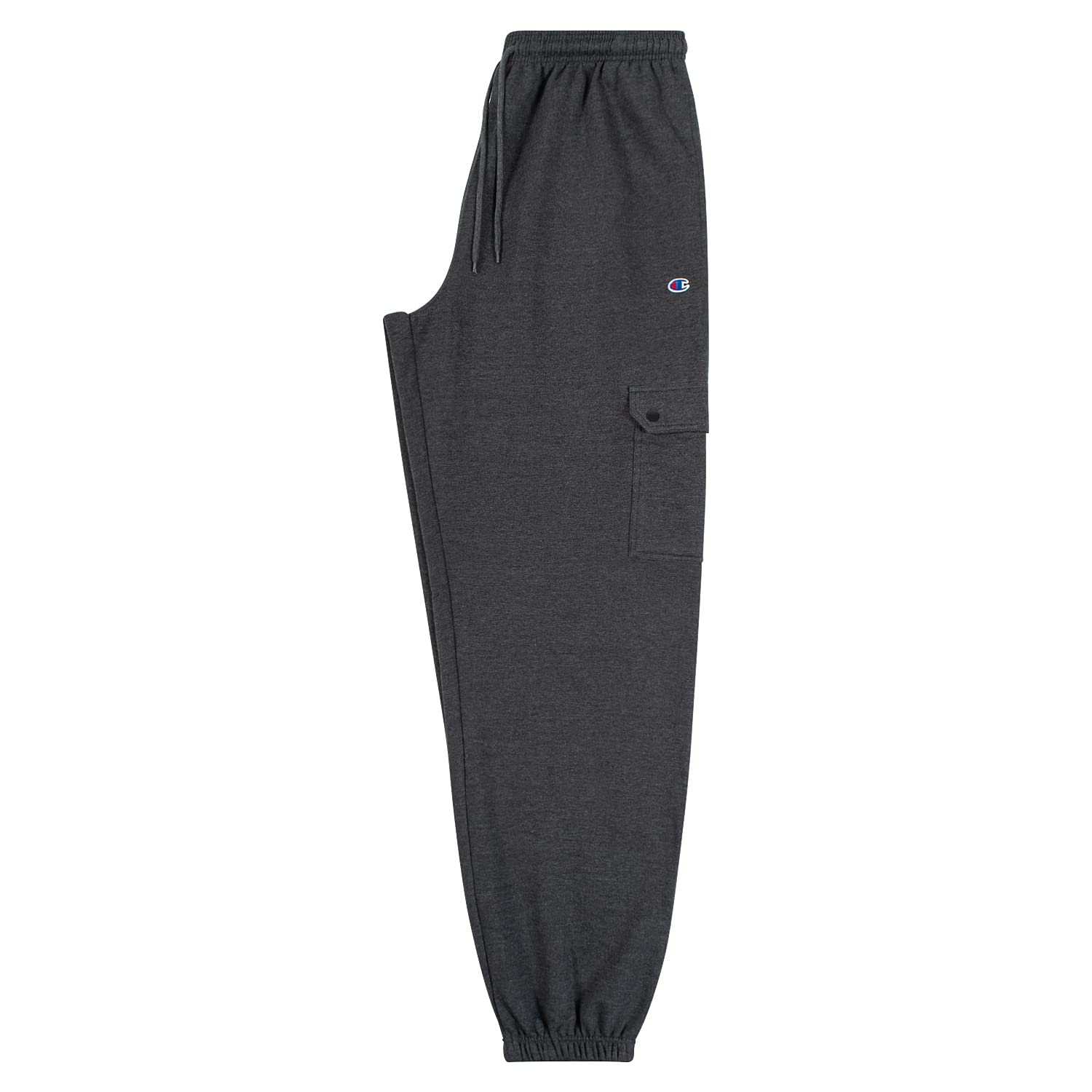 Champion Men's Big & Tall Fleece Cargo Jogger Sweatpants - Comfortable Athletic Lounge Pants for Gym, Workout & Casual Wear