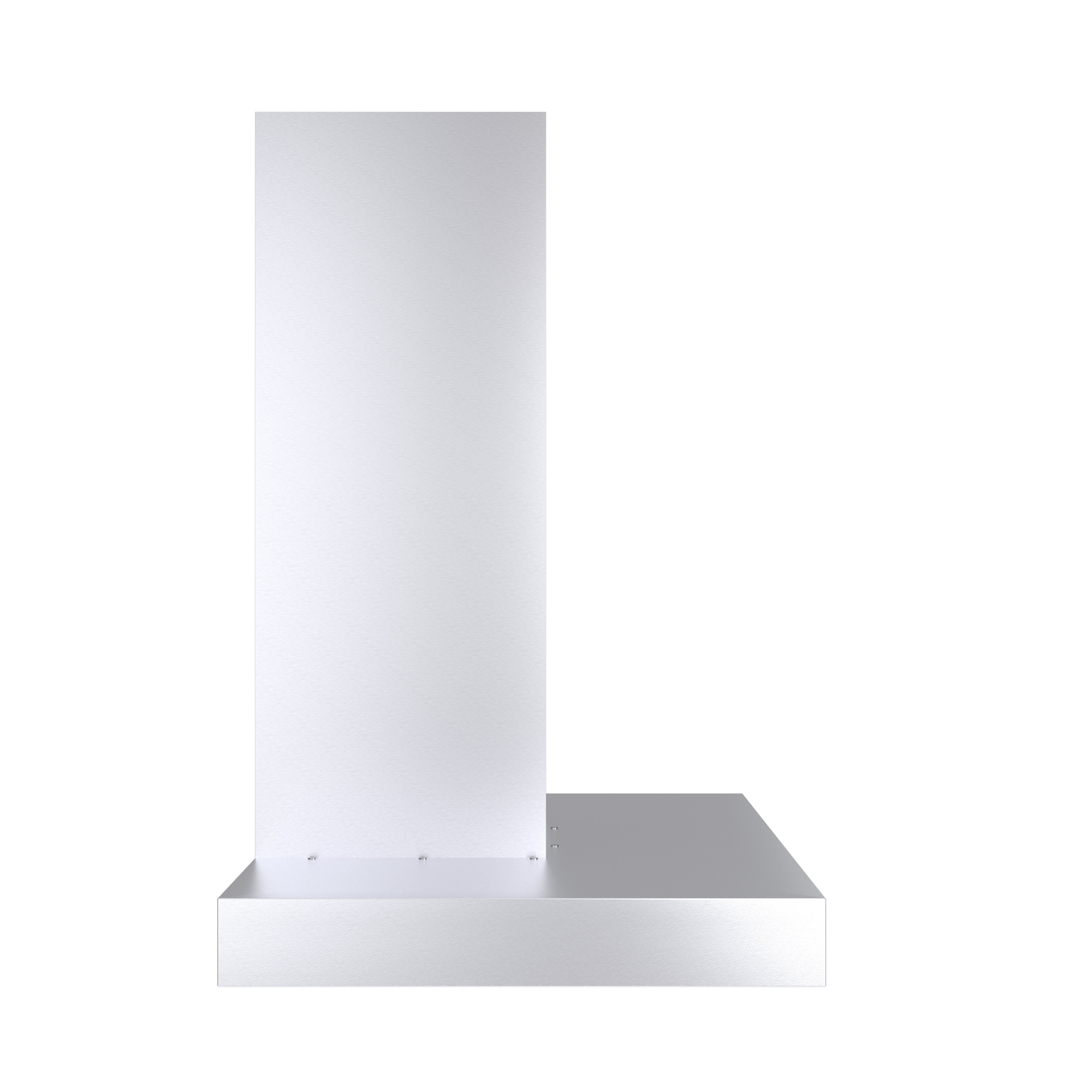 36 Inch Forza LED Chimney Style Range Hood - 380 CFM Powerful Ventilation for Kitchen, Stainless Steel, Modern Design - Perfect for Home Cooking & Professional Kitchens