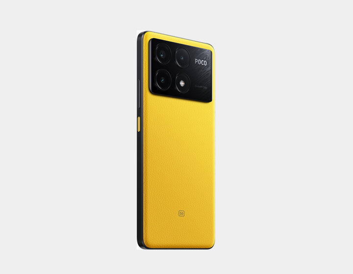Xiaomi Poco X6 Pro 5G Smartphone - 512GB ROM 12GB RAM, Dual SIM GSM Unlocked (Yellow) - Perfect for Gaming, Streaming & High-Performance Mobile Use