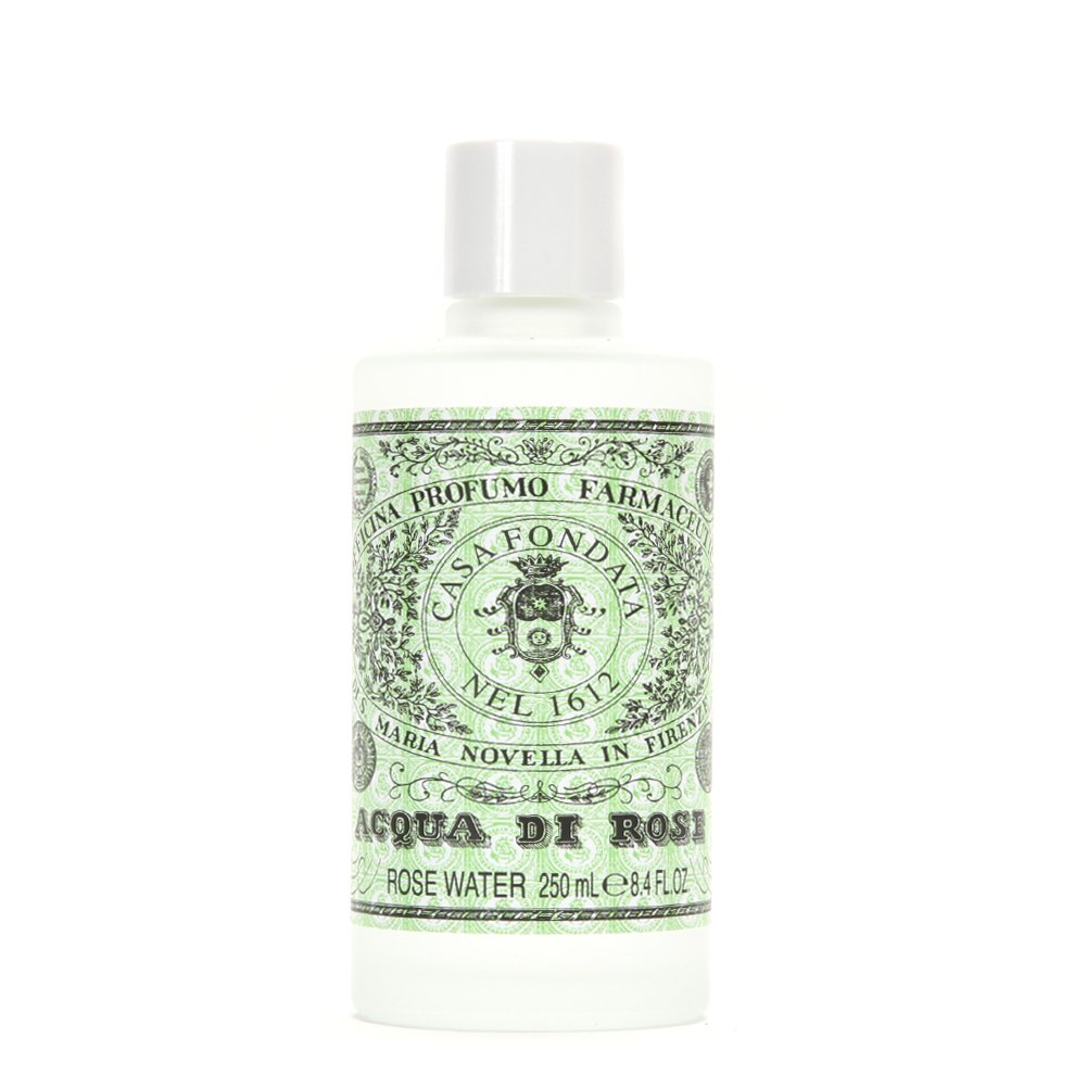 Santa Maria Novella Rose Water 250ml - Hydrating Facial Toner with Natural Rose Extract for Sensitive Skin | Perfect for Daily Skincare Routine & Makeup Removal